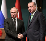 ولادیمیر پوتین برای ملاقات با اردوغان به ترکیه سفر کرد 